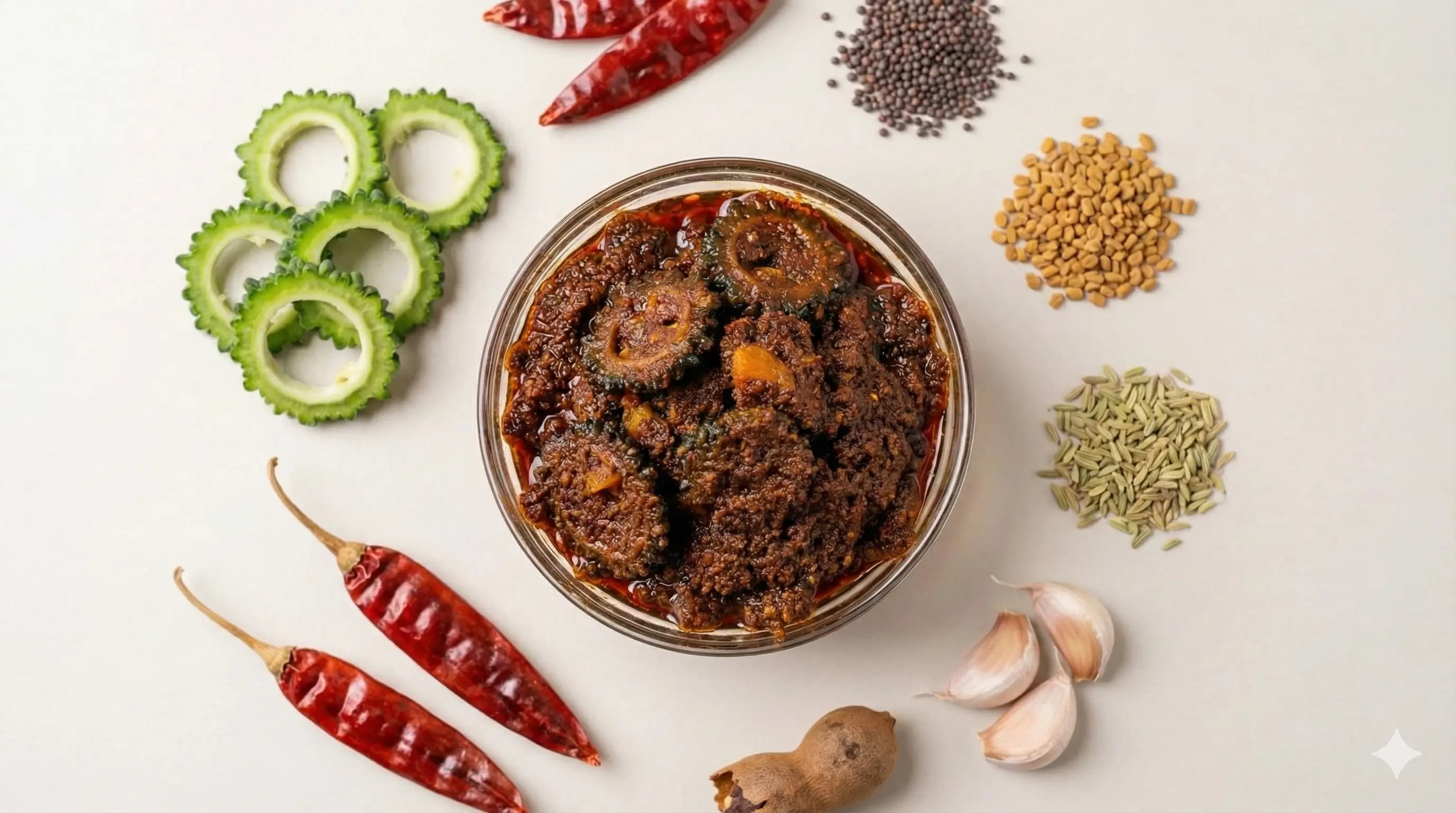 Bitter Gourd Pickle from Marvin Ruchulu