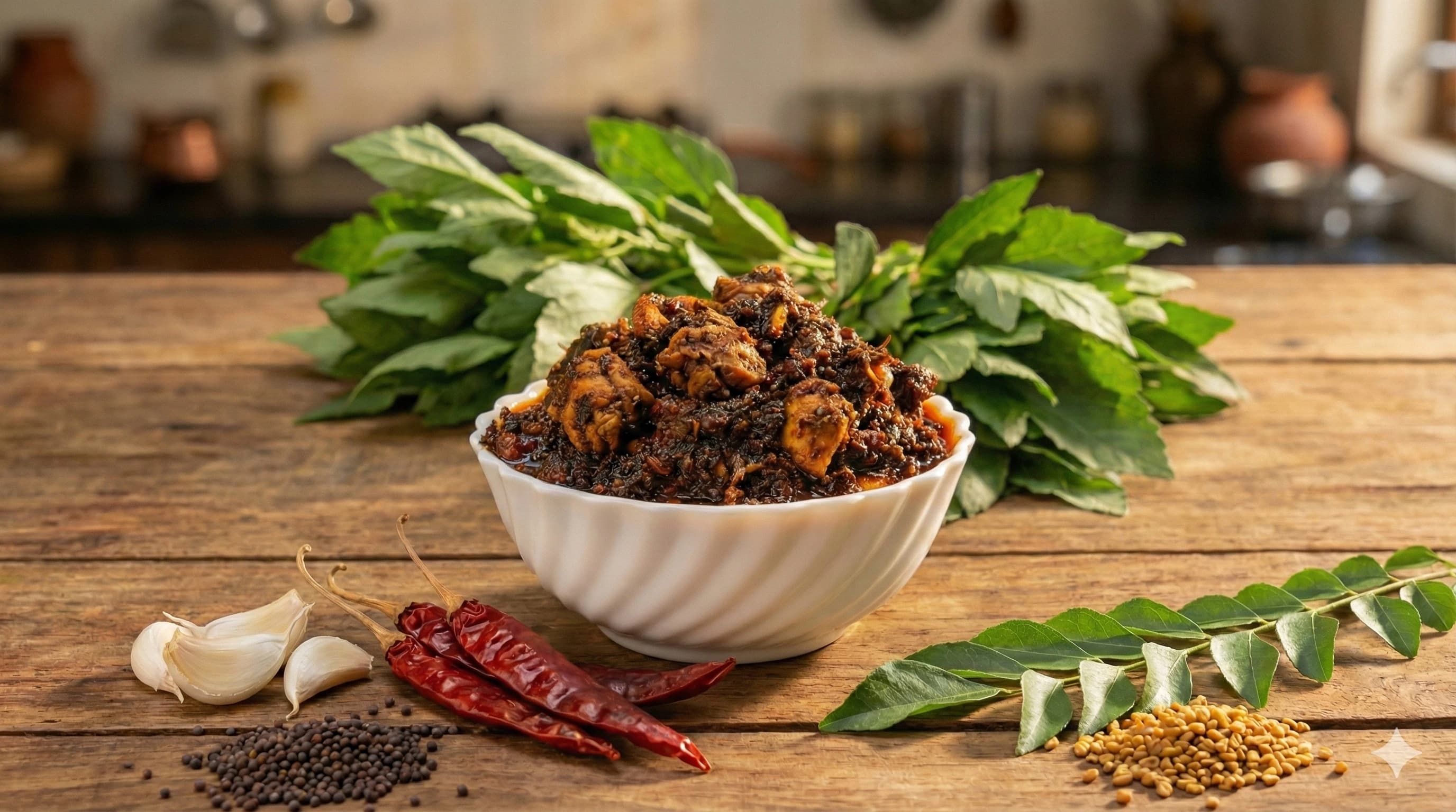 Gongura Chicken from Marvin Ruchulu